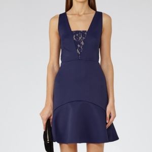 CLEAR OUR SALE! Reiss Hudson Lace Insert Dress